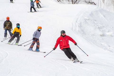 learn how to ski and snowboard