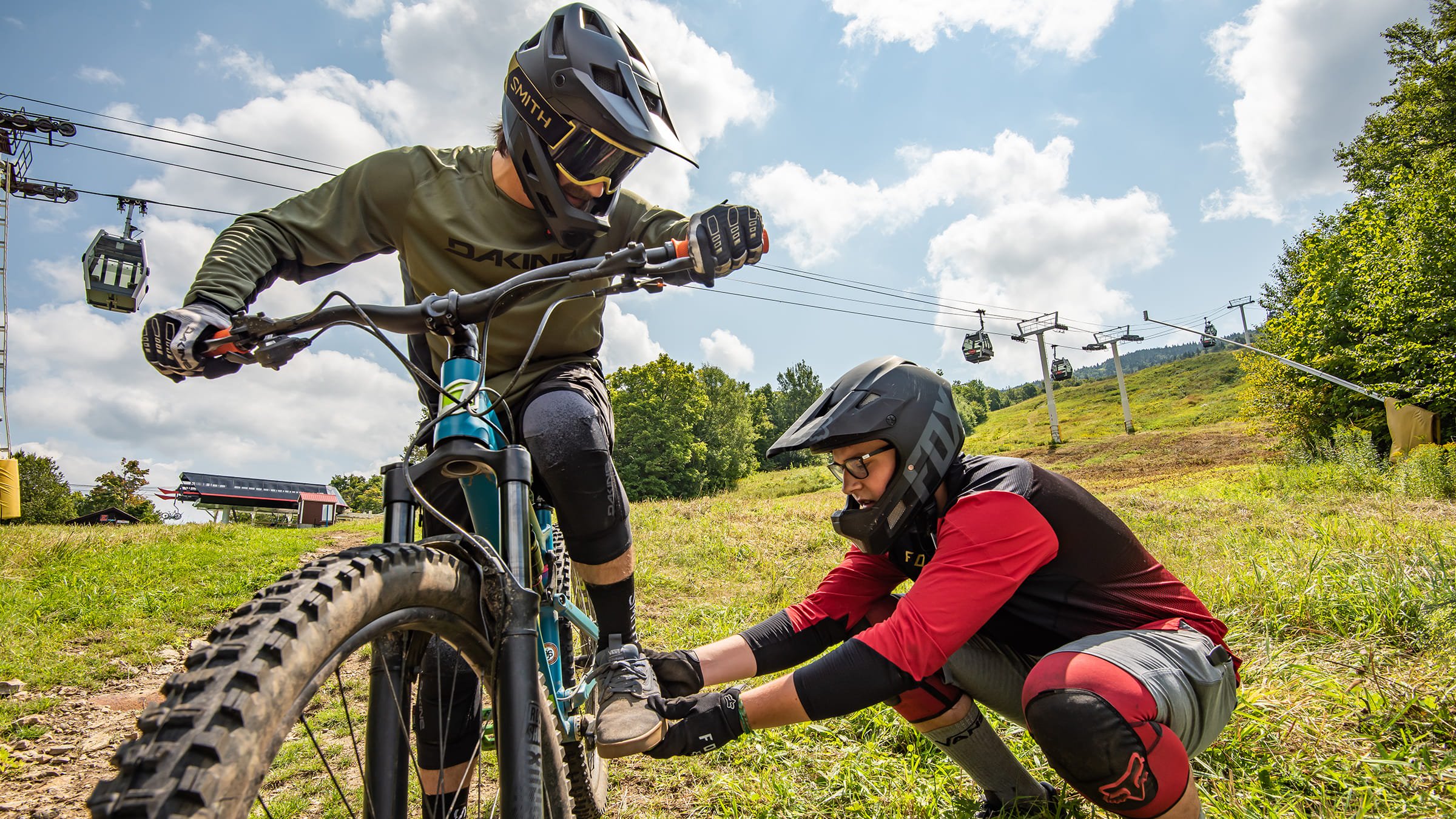 Downhill Bike Park Stratton Mountain Resort Vermont