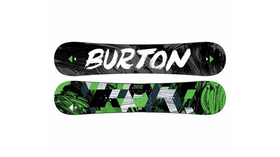 burton green snowboard