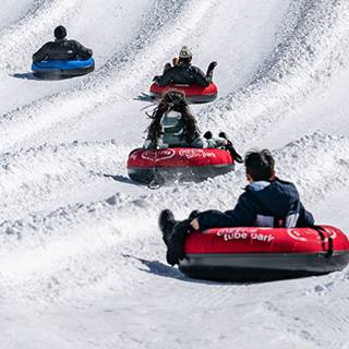 Snow Tubing at Stratton Mountain